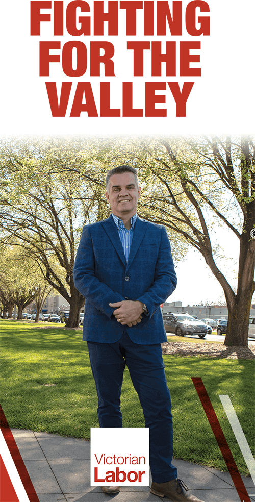 Fighting for jobs in the Valley - Mark Richards in the Morwell Electorate, Latrobe Valley as the Australian Labor Party (ALP) candidate