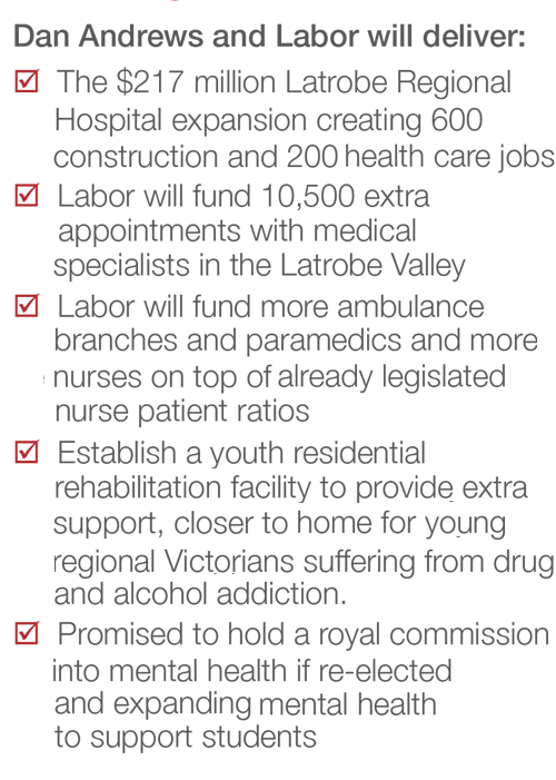 Fighting for jobs in the Valley - Mark Richards in the Morwell Electorate, Latrobe Valley as the Australian Labor Party (ALP) candidate